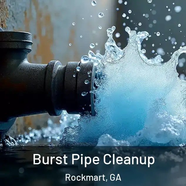  Burst Pipe Cleanup Rockmart, GA