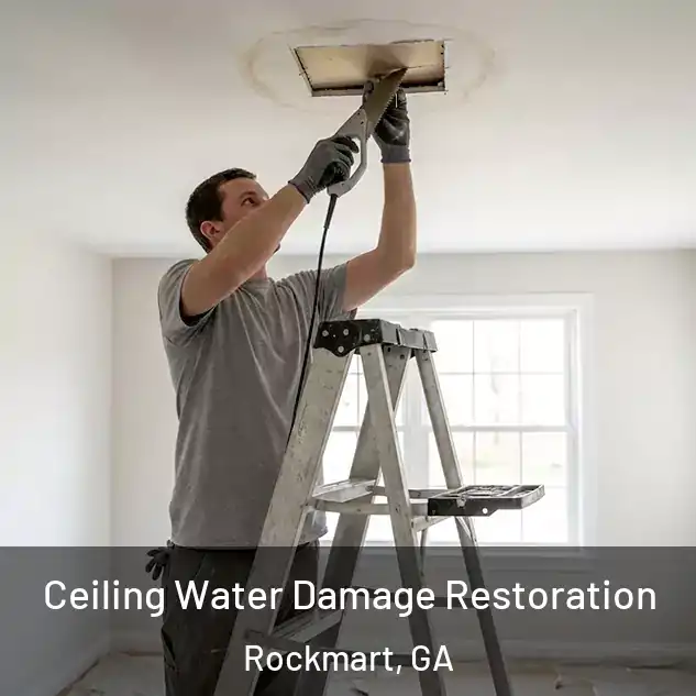  Ceiling Water Damage Restoration Rockmart, GA