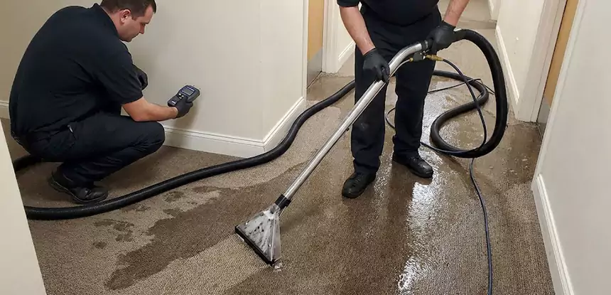 Basement Flooded Carpet Soaked Recovery in Rockmart