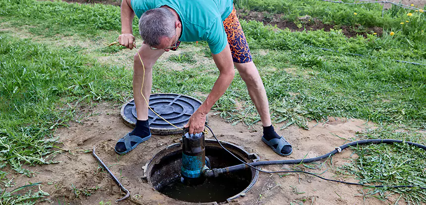Outdoor Sewage Cleanup in Rockmart