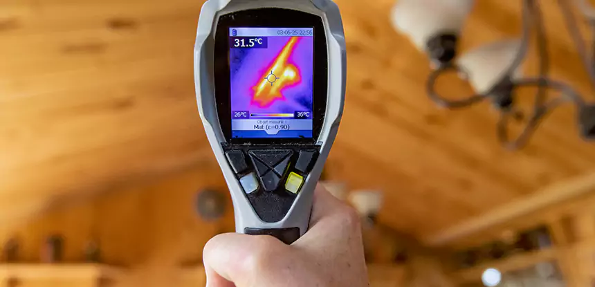 Infrared Camera Roof Leak Detection in Rockmart