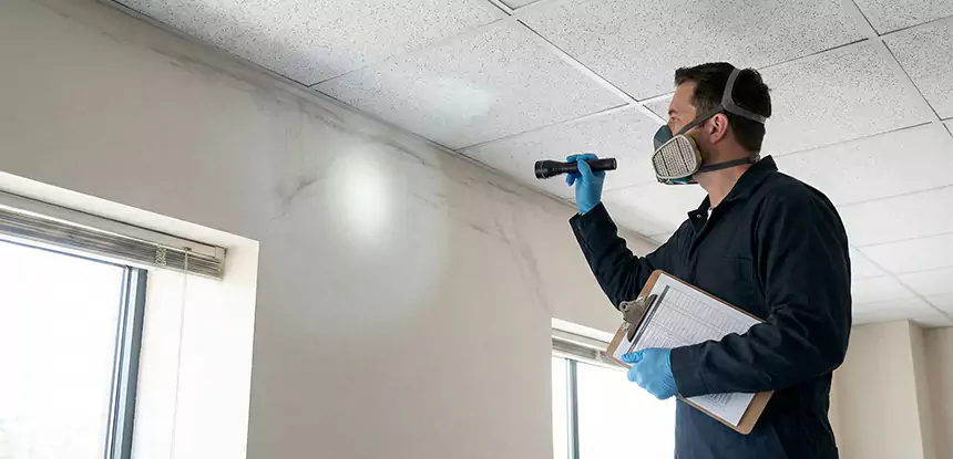 Ceiling Water Damage Inspection in Rockmart