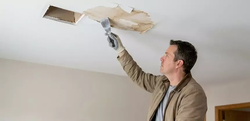 Dry Ceiling After Water Leak in Rockmart