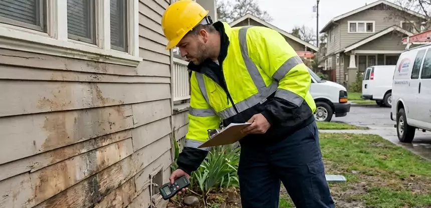 Water Damage Exterior Wall Rockmart
