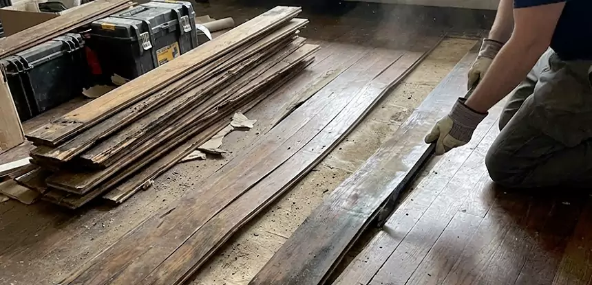 Wood Veneer Water Damage Repair Rockmart