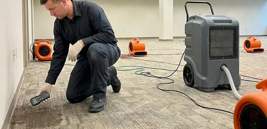 Drying Carpet Padding After Flood in Rockmart