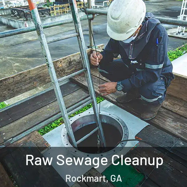  Raw Sewage Cleanup Rockmart, GA