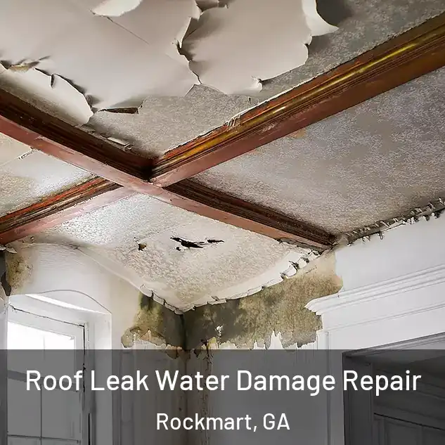  Roof Leak Water Damage Repair Rockmart, GA
